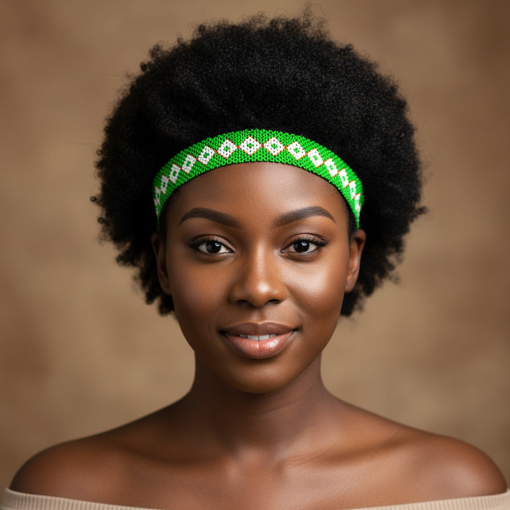 Headband (flexible; green