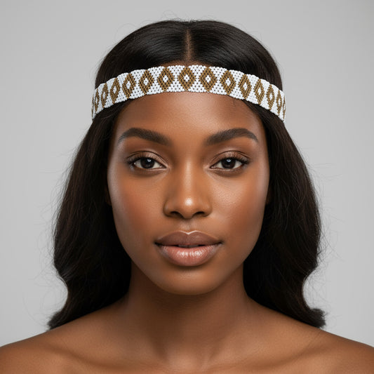 Headband (flexible; gold)